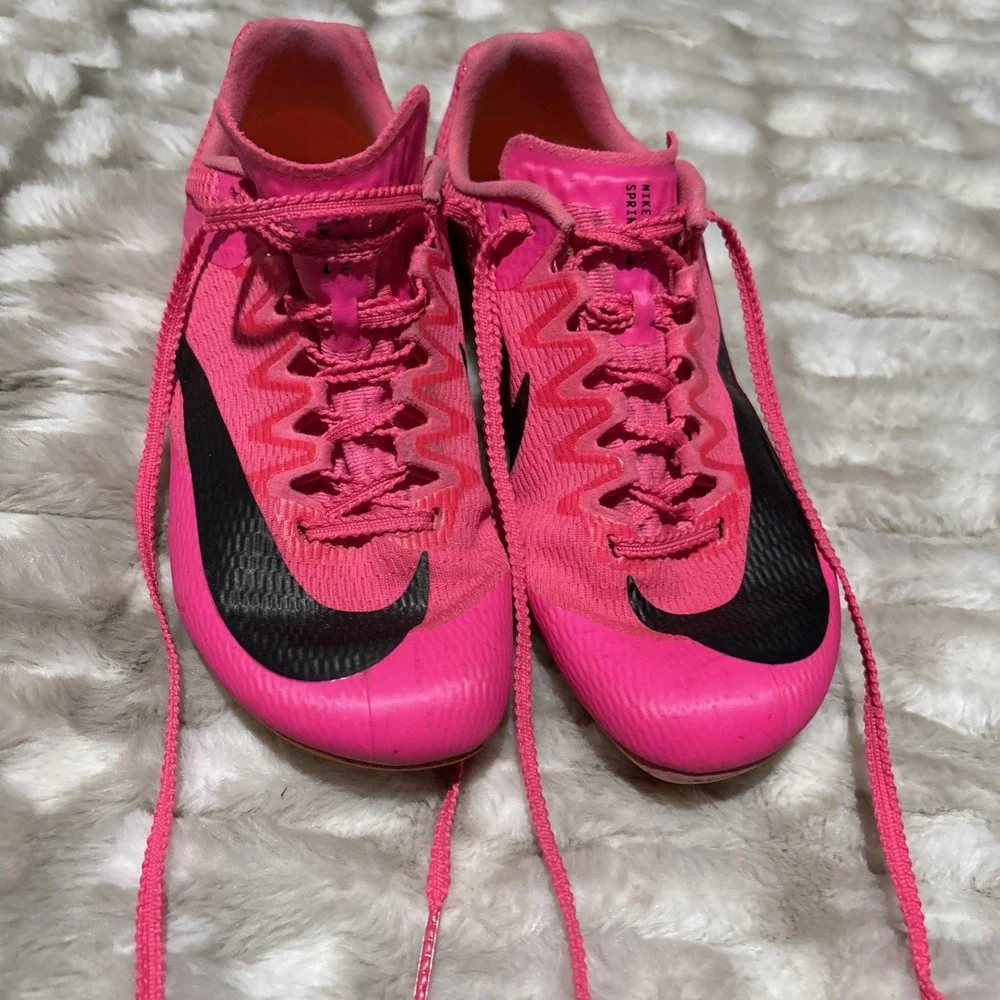 Nike Zoom Rival Track & Field Spikes Pink Youth 3.5 DC8753-600